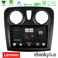 Lenovo Thinkplus Series 4core Android15 2+32gb     Dacia Dokker 2014-2021 Navigation Multimedia Tablet 9"  με Carplay & Android Auto u-sqz-Dc1132