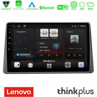 Lenovo Thinkplus Series 4core Android15 2+32gb  Dacia Duster 2022-> Navigation Multimedia Tablet 9" με Carplay & Android Auto u-sqz-Dc2501