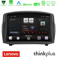 Lenovo Thinkplus Series 4core Android15 2+32gb  Ford Fiesta 2008-2012 Navigation Multimedia Tablet 9" (Oem Style) με Carplay & Android Auto u-sqz-Fd1451