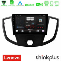 Lenovo Thinkplus Series 4core Android15 2+32gb  Ford Transit 2014-> Navigation Multimedia Tablet 9" με Carplay & Android Auto u-sqz-Fd1554