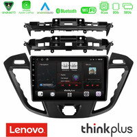 Lenovo Thinkplus Series 4core Android15 2+32gb  Ford Transit Custom/tourneo Custom Navigation Multimedia Tablet 9" με Carplay & Android Auto u-sqz-Fd680