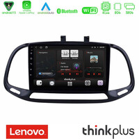 Lenovo Thinkplus Series 4core Android15 2+32gb  Fiat Doblo 2015-2022 Navigation Multimedia Tablet 9" με Carplay & Android Auto u-sqz-Ft0909