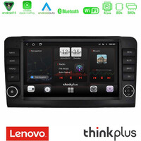 Lenovo Thinkplus Series 4core Android15 2+32gb  Mercedes Ml/gl Class W164 2006-2011 Navigation Multimedia Tablet 9"  με Carplay & Android Auto (Oem Look) u-sqz-Mb1851