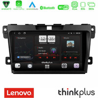 Lenovo Thinkplus Series 4core Android15 2+32gb  Mazda cx-7 2007-2011 Navigation Multimedia Tablet 9" με Carplay & Android Auto u-sqz-Mz968