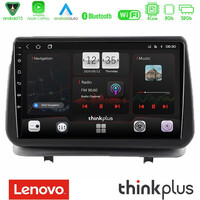 Lenovo Thinkplus Series 4core Android15 2+32gb  Renault Clio 2005-2012 Navigation Multimedia Tablet 9" με Carplay & Android Auto u-sqz-Rn0003