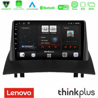 Lenovo Thinkplus Series 4core Android15 2+32gb  Renault Megane 2 2002-2008 Navigation Multimedia Tablet 9" με Carplay & Android Auto u-sqz-Rn0717