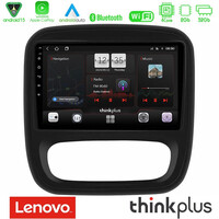 Lenovo Thinkplus Series 4core Android15 2+32gb  Renault/nissan/opel/fiat Navigation Multimedia Tablet 9" με Carplay & Android Auto u-sqz-Rn1102