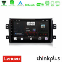 Lenovo Thinkplus Series 4core Android15 2+32gb  Suzuki sx4 2006-2014 Fiat Sedici 2006-2014 Navigation Multimedia Tablet 9" με Carplay & Android Auto u-sqz-Sz0649