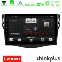 Lenovo Thinkplus Series 4core Android15 2+32gb  Toyota Rav4 Navigation Multimedia Tablet 9" με Carplay & Android Auto u-sqz-Ty0530