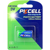 ΜΠΑΤΑΡΙΑ ΛΙΘΙΟΥ CR123A 3V (CR123A-PKCELL)