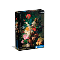 Clementoni Puzzle Museum Collection - Van Dael: Bowl of Flowers 1000pcs (39970) (CLE39970)