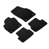 L2328.4 . AUDI A1 SPORTBACK 11/2018+ / SEAT ARONA 11/2017+ / IBIZA 06/2017+ / VW POLO 10/2017+ ΜΑΡΚΕ ΠΑΤΑΚΙΑ EXECUTIVE ΜΟΚΕΤΑ ΣΕ ΜΑΥΡΟ ΧΡΩΜΑ ME ΚΟΥΜΠΩΜΑΤΑ LAMPA  - 4 ΤΕΜ.