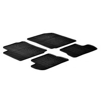 L2433.1 . CITROEN C2 10/2003-03/2010 ΜΑΡΚΕ ΠΑΤΑΚΙΑ SUMISURA ΛΑΣΤΙΧΟ ΣΕ ΜΑΥΡΟ ΧΡΩΜΑ ΧΩΡΙΣ ΚΟΥΜΠΩΜΑΤΑ LAMPA - 4 ΤΕΜ.