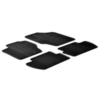 L2433.3 . CITROEN C4 3D / 5D 01/2005-10/2010 ΜΑΡΚΕ ΠΑΤΑΚΙΑ SUMISURA ΛΑΣΤΙΧΟ ΣΕ ΜΑΥΡΟ ΧΡΩΜΑ ΧΩΡΙΣ ΚΟΥΜΠΩΜΑΤΑ LAMPA - 4 ΤΕΜ.