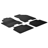 L2439.3 . HYUNDAI TUCSON 08/2004-02/2010 / KIA SPORTAGE 11/2004-08/2010 ΜΑΡΚΕ ΠΑΤΑΚΙΑ SUMISURA ΛΑΣΤΙΧΟ ΣΕ ΜΑΥΡΟ ΧΡΩΜΑ ΧΩΡΙΣ ΚΟΥΜΠΩΜΑΤΑ LAMPA - 4 ΤΕΜ.