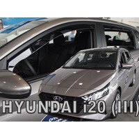 ΑΝΕΜ.SET17304 . HYUNDAI i20 5D 2020+ - ΣΕΤ ΑΝΕΜΟΘΡΑΥΣΤΕΣ ΑΥΤΟΚΙΝΗΤΟΥ ΑΠΟ ΕΥΚΑΜΠΤΟ ΦΙΜΕ ΠΛΑΣΤΙΚΟ HEKO - 4 ΤΕΜ.