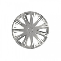 0962/AM . ΤΑΣΙ 13" HUBCAP SPARK ΑΣΗΜΙ - ΣΕΤ 4ΤΕΜ ΣΕ ΚΟΥΤΙ ΑΜΙΟ