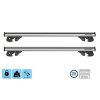 11290/MB . ΜΠΑΡΕΣ ΟΡΟΦΗΣ ΑΛΟΥΜΙΝΙΟΥ JACKSON XL 135 cm MENABO (STANDARD/RAISED RAILS) - 2 ΤΕΜ.