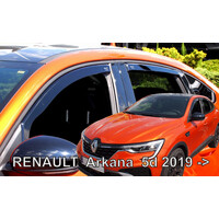 ΑΝΕΜ.SET27019 . RENAULT ARKANA 5D 2019+  ΣΕΤ ΑΝΕΜΟΘΡΑΥΣΤΕΣ ΑΥΤΟΚΙΝΗΤΟΥ ΑΠΟ ΕΥΚΑΜΠΤΟ ΦΙΜΕ ΠΛΑΣΤΙΚΟ HEKO - 4 ΤΕΜ.