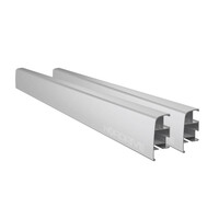 N10209 . ΤΡΑΒΕΡΣΕΣ ΑΛΟΥΜΙΝΙΟΥ ΠΛΑΙΝΕΣ ΜΗΚΟΣ 210CM ΥΨΟΣ 7CM ΓΙΑ ΣΥΣΤΗΜΑ KARGO RACK ΣΕΤ 2 ΤΕΜ.