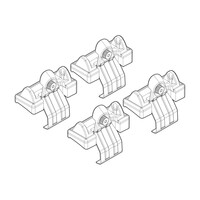 N21003 . FORD FUSION 10/02-11/12 KIT ΑΚΡΑ (ΠΟΔΙΑ) ΓΙΑ ΜΠΑΡΕΣ NORDRIVE