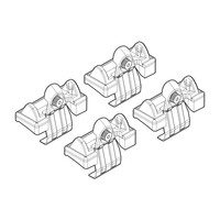 N21009 . TOYOTA COROLLA VERSO 01/02-03/04 KIT ΑΚΡΑ (ΠΟΔΙΑ) ΓΙΑ ΜΠΑΡΕΣ NORDRIVE