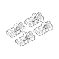 N21047 . HYUNDAI GETZ 5D 06/02-03/08 KIT ΑΚΡΑ (ΠΟΔΙΑ) ΓΙΑ ΜΠΑΡΕΣ NORDRIVE