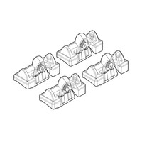 N21051 . MAZDA 2 05/03-09/07 KIT ΑΚΡΑ (ΠΟΔΙΑ) ΓΙΑ ΜΠΑΡΕΣ NORDRIVE