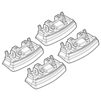 N21137 . RENAULT KOLEOS 06/08+ KIT ΑΚΡΑ (ΠΟΔΙΑ) ΓΙΑ ΜΠΑΡΕΣ NORDRIVE