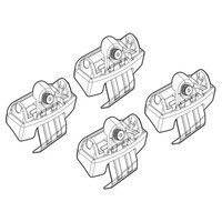 N21206 . ALFA ROMEO STELVIO 03/17+ KIT ΑΚΡΑ (ΠΟΔΙΑ) ΓΙΑ ΜΠΑΡΕΣ NORDRIVE