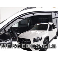 ΑΝΕΜ.23621 . MERCEDES GLB X247 5D 2019+ ΖΕΥΓΑΡΙ ΑΝΕΜΟΘΡΑΥΣΤΕΣ ΑΠΟ ΕΥΚΑΜΠΤΟ ΦΙΜΕ ΠΛΑΣΤΙΚΟ HEKO - 2 ΤΕΜ.