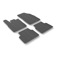 L2462.6 . VW ID.3 08/2020+ ΜΑΡΚΕ ΠΑΤΑΚΙΑ SUMISURA ΛΑΣΤΙΧΟ ΣΕ ΜΑΥΡΟ ΧΡΩΜΑ ME ΚΟΥΜΠΩΜΑΤΑ LAMPA - 4 ΤΕΜ.