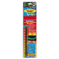 L7357.6 . ΤΑΙΝΙΑ ΜΕ 10 LED ΕΥΚΑΜΠΤΗ FLEX STRIP 20 CM 12V ΜΩΒ 1ΤΕΜ