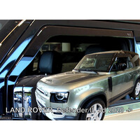 ΑΝΕΜ.SET27256 . LAND ROVER DEFENDER 5D 2020+  ΣΕΤ ΑΝΕΜΟΘΡΑΥΣΤΕΣ ΑΥΤΟΚΙΝΗΤΟΥ ΑΠΟ ΕΥΚΑΜΠΤΟ ΦΙΜΕ ΠΛΑΣΤΙΚΟ HEKO - 4 ΤΕΜ.