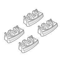 N21230 . BMW ΣΕΙΡΑ 3 G20 4D 12/2018+ KIT ΑΚΡΑ (ΠΟΔΙΑ) ΓΙΑ ΜΠΑΡΕΣ NORDRIVE