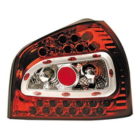 LEX-0810.5 . Φανάρια Πισινά για AUDI A3 9/96-04/03 RED+LED