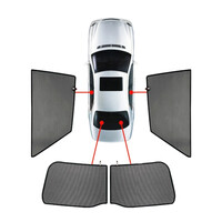 PVC.PEU-2008-5-B . PEUGEOT 2008 5D 2020+  ΚΟΥΡΤΙΝΑΚΙΑ ΜΑΡΚΕ CAR SHADES - 4 ΤΕΜ.