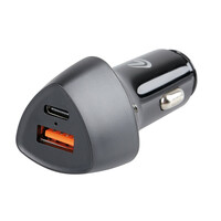 L3871.6/T . ΦΟΡΤΙΣΤΗΣ ΑΝΑΠΤΗΡΑ ΜΕ 2 USB-C/USB- A 12/24V 36W LED FAST CHARGE