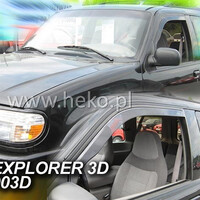 ΑΝΕΜ.15233 . FORD EXPLORER 2 3D 1995-2003 ΖΕΥΓΑΡΙ ΑΝΕΜΟΘΡΑΥΣΤΕΣ ΑΠΟ ΕΥΚΑΜΠΤΟ ΦΙΜΕ ΠΛΑΣΤΙΚΟ HEKO - 2 ΤΕΜ.