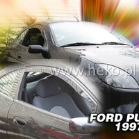 ΑΝΕΜ.15270 . FORD PUMA 3D 1997-2002 ΖΕΥΓΑΡΙ ΑΝΕΜΟΘΡΑΥΣΤΕΣ ΑΠΟ ΕΥΚΑΜΠΤΟ ΦΙΜΕ ΠΛΑΣΤΙΚΟ HEKO - 2 ΤΕΜ.