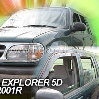 ΑΝΕΜ.15271 . FORD EXPLORER 2 5D 1996-2001 ΖΕΥΓΑΡΙ ΑΝΕΜΟΘΡΑΥΣΤΕΣ ΑΠΟ ΕΥΚΑΜΠΤΟ ΦΙΜΕ ΠΛΑΣΤΙΚΟ HEKO - 2 ΤΕΜ.