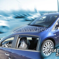 ΑΝΕΜ.15150 . FIAT BRAVO 5D 2009-2014 ΖΕΥΓΑΡΙ ΑΝΕΜΟΘΡΑΥΣΤΕΣ ΑΠΟ ΕΥΚΑΜΠΤΟ ΦΙΜΕ ΠΛΑΣΤΙΚΟ HEKO - 2 ΤΕΜ.