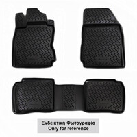 S000.15N/NV . FORD KUGA 06/2008-2013 ΜΑΡΚΕ ΠΑΤΑΚΙΑ ΣΕ ΣΚΑΦΗ TPE ΛΑΣΤΙΧΟ ΣΕ ΜΑΥΡΟ ΧΡΩΜΑ NOVLINE - 4 ΤΕΜ.