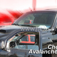 ΑΝΕΜ.10523 . CHEVROLET AVALANCHE 4D 2002-2006 ΖΕΥΓΑΡΙ ΑΝΕΜΟΘΡΑΥΣΤΕΣ ΑΠΟ ΕΥΚΑΜΠΤΟ ΦΙΜΕ ΠΛΑΣΤΙΚΟ HEKO - 2 ΤΕΜ.