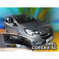 ΑΝΕΜ.25362 . OPEL CORSA D / E 5D 09/2006-2019 ΑΝΕΜΟΘΡΑΥΣΤΕΣ ΑΥΤΟΚΙΝΗΤΟΥ ΑΠΟ ΕΥΚΑΜΠΤΟ ΦΙΜΕ ΠΛΑΣΤΙΚΟ HEKO - 2 ΤΕΜ.