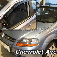 ΑΝΕΜ.10516 . CHEVROLET AVEO CLASSIC 4D SEDAN 2004-2006 / 5D HTB 2004-2010 ΖΕΥΓΑΡΙ ΕΞΩΤΕΡΙΚΟΙ ΑΝΕΜΟΘΡΑΥΣΤΕΣ ΑΠΟ ΕΥΚΑΜΠΤΟ ΦΙΜΕ ΠΛΑΣΤΙΚΟ HEKO - 2 ΤΕΜ.
