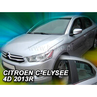 ΑΝΕΜ.SET12257 . CITROEN C-ELYSEE 4D 2013+ ΣΕΤ ΑΝΕΜΟΘΡΑΥΣΤΕΣ ΑΥΤΟΚΙΝΗΤΟΥ ΑΠΟ ΕΥΚΑΜΠΤΟ ΦΙΜΕ ΠΛΑΣΤΙΚΟ HEKO - 4 ΤΕΜ.