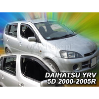 ΑΝΕΜ.SET13221 . DAIHATSU YRV 5D 2000-2005R ΣΕΤ ΑΝΕΜΟΘΡΑΥΣΤΕΣ ΑΥΤΟΚΙΝΗΤΟΥ ΑΠΟ ΕΥΚΑΜΠΤΟ ΦΙΜΕ ΠΛΑΣΤΙΚΟ HEKO - 4 ΤΕΜ.
