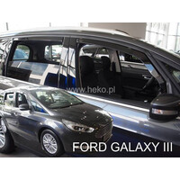 ΑΝΕΜ.SET15316 . FORD GALAXY 5D 2015+ ΣΕΤ ΑΝΕΜΟΘΡΑΥΣΤΕΣ ΑΥΤΟΚΙΝΗΤΟΥ ΑΠΟ ΕΥΚΑΜΠΤΟ ΦΙΜΕ ΠΛΑΣΤΙΚΟ HEKO - 4 ΤΕΜ.