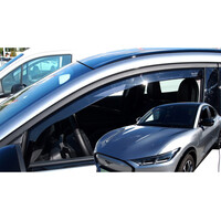 ΑΝΕΜ.15341 . FORD MUSTANG MACH-E 5D 2020+  -  ΑΝΕΜΟΘΡΑΥΣΤΕΣ ΑΥΤΟΚΙΝΗΤΟΥ ΑΠΟ ΕΥΚΑΜΠΤΟ ΦΙΜΕ ΠΛΑΣΤΙΚΟ HEKO - 2 ΤΕΜ.
